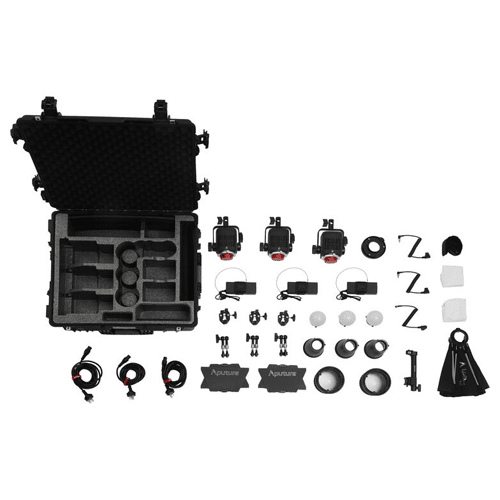 Aputure Storm 80c LED Monolight 3-Light Kit