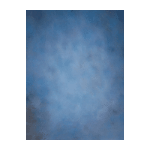 Pilots View hand painted backdrop rental in blue tones, 7x8 feet